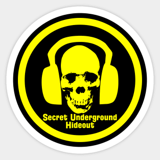 Secret Underground Hideout Sticker